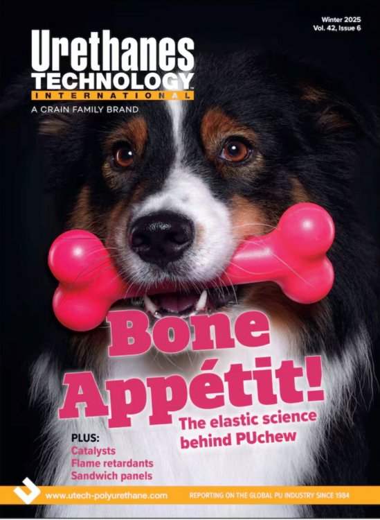 Urethanes Technology Titelseite Winter 2025 – PUchew im Fokus